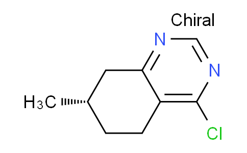 CAS No. 1256955-49-3, (S)-4-Chloro-7-methyl-5,6,7,8-tetrahydroquinazoline