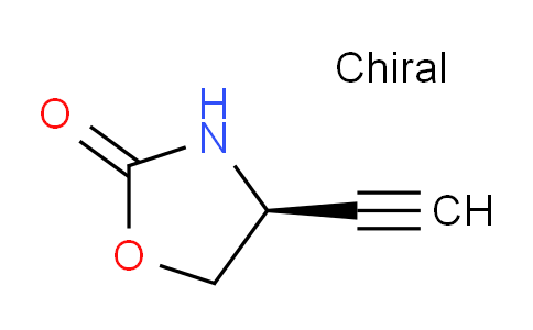 CAS No. 1398507-73-7, (S)-4-Ethynyloxazolidin-2-one