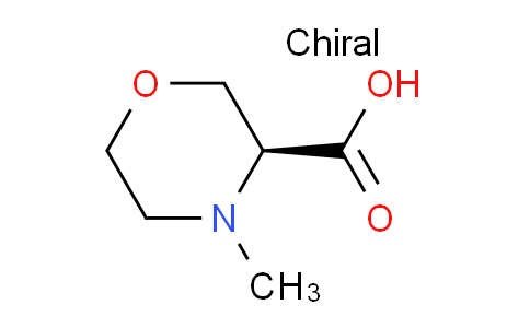 CAS No. 1315051-74-1, (S)-4-Methylmorpholine-3-carboxylic acid