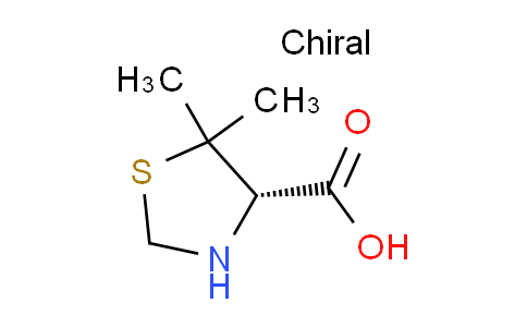 CAS No. 22916-26-3, (S)-5,5-Dimethylthiazolidine-4-carboxylic acid