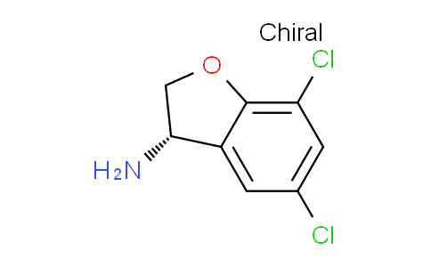 CAS No. 1241676-23-2, (S)-5,7-Dichloro-2,3-dihydrobenzofuran-3-amine