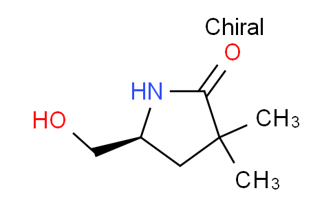 CAS No. 156088-46-9, (S)-5-(Hydroxymethyl)-3,3-dimethylpyrrolidin-2-one