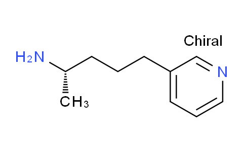 CAS No. 111954-73-5, (S)-5-(Pyridin-3-yl)pentan-2-amine