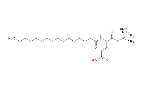CAS No. 536721-25-2, (S)-5-(tert-Butoxy)-5-oxo-4-palmitamidopentanoic acid