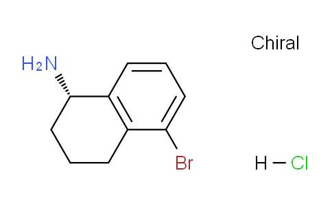CAS No. 1810074-82-8, (S)-5-Bromo-1,2,3,4-tetrahydronaphthalen-1-amine hydrochloride