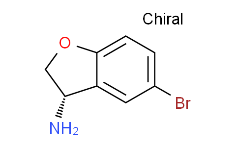 CAS No. 1228565-88-5, (S)-5-Bromo-2,3-dihydrobenzofuran-3-amine