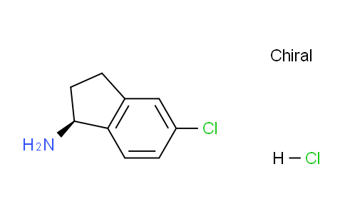 CAS No. 1376687-76-1, (S)-5-Chloro-2,3-dihydro-1H-inden-1-amine hydrochloride