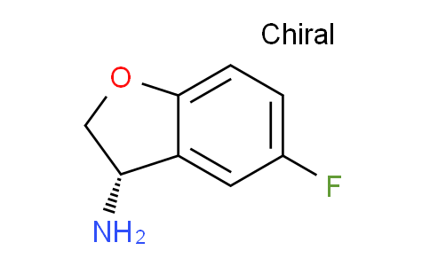 CAS No. 1228571-72-9, (S)-5-Fluoro-2,3-dihydrobenzofuran-3-amine