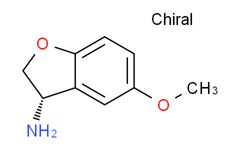 CAS No. 1212943-41-3, (S)-5-Methoxy-2,3-dihydrobenzofuran-3-amine