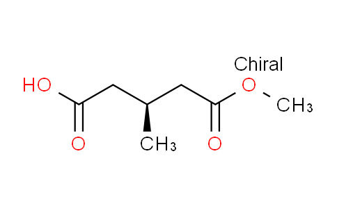 CAS No. 63473-61-0, (S)-5-Methoxy-3-methyl-5-oxopentanoic acid