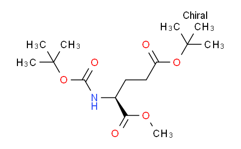 CAS No. 18635-51-3, (S)-5-tert-Butyl 1-methyl 2-((tert-butoxycarbonyl)amino)pentanedioate