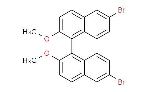 CAS No. 117745-41-2, (S)-6,6'-Dibromo-2,2'-dimethoxy-1,1'-binaphthalene