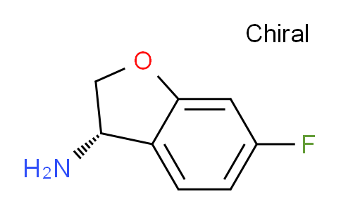 CAS No. 1228559-33-8, (S)-6-Fluoro-2,3-dihydrobenzofuran-3-amine