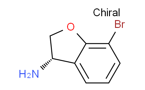 CAS No. 1228557-01-4, (S)-7-Bromo-2,3-dihydrobenzofuran-3-amine