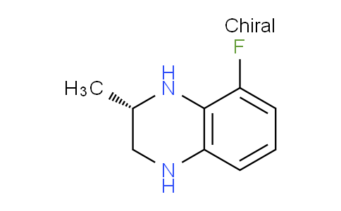 CAS No. 1932596-17-2, (S)-8-Fluoro-2-methyl-1,2,3,4-tetrahydroquinoxaline