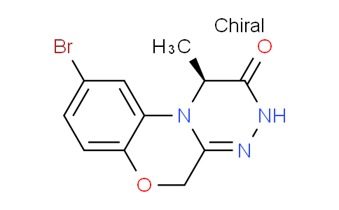 CAS No. 1613722-23-8, (S)-9-Bromo-1-methyl-3,5-dihydrobenzo[5,6][1,4]oxazino[3,4-c][1,2,4]triazin-2(1H)-one