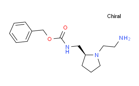 CAS No. 1354008-46-0, (S)-Benzyl ((1-(2-aminoethyl)pyrrolidin-2-yl)methyl)carbamate