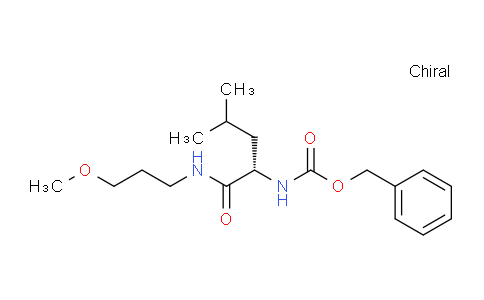 CAS No. 1820569-48-9, (S)-Benzyl (1-((3-methoxypropyl)amino)-4-methyl-1-oxopentan-2-yl)carbamate