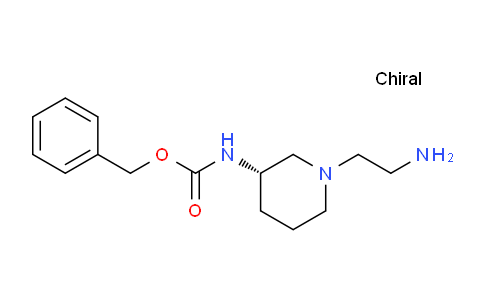 CAS No. 1353993-30-2, (S)-Benzyl (1-(2-aminoethyl)piperidin-3-yl)carbamate