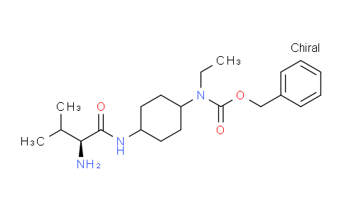 CAS No. 1354007-91-2, (S)-Benzyl (4-(2-amino-3-methylbutanamido)cyclohexyl)(ethyl)carbamate