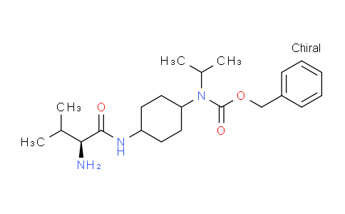 CAS No. 1354003-93-2, (S)-Benzyl (4-(2-amino-3-methylbutanamido)cyclohexyl)(isopropyl)carbamate