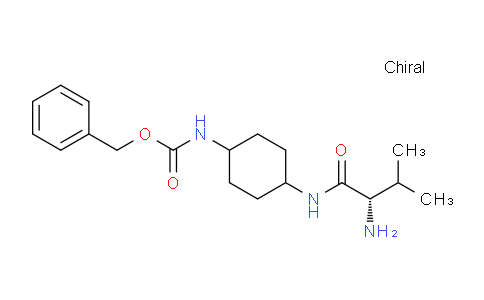 CAS No. 1353993-65-3, (S)-Benzyl (4-(2-amino-3-methylbutanamido)cyclohexyl)carbamate