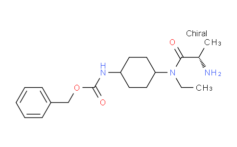 CAS No. 1354002-31-5, (S)-Benzyl (4-(2-amino-N-ethylpropanamido)cyclohexyl)carbamate