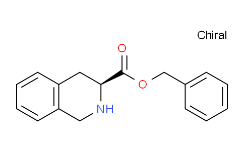 CAS No. 77497-96-2, (S)-Benzyl 1,2,3,4-tetrahydroisoquinoline-3-carboxylate