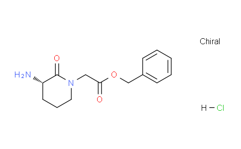 CAS No. 174961-45-6, (S)-Benzyl 2-(3-amino-2-oxopiperidin-1-yl)acetate hydrochloride