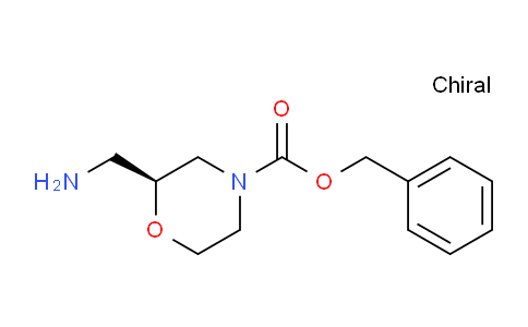 CAS No. 1881275-91-7, (S)-Benzyl 2-(aminomethyl)morpholine-4-carboxylate