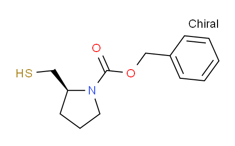 CAS No. 101250-73-1, (S)-Benzyl 2-(mercaptomethyl)pyrrolidine-1-carboxylate