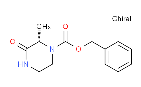 CAS No. 1373232-22-4, (S)-Benzyl 2-methyl-3-oxopiperazine-1-carboxylate