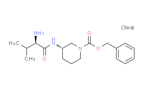 CAS No. 1401667-91-1, (S)-Benzyl 3-((R)-2-amino-3-methylbutanamido)piperidine-1-carboxylate