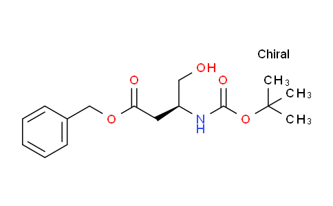 CAS No. 79069-16-2, (S)-Benzyl 3-((tert-butoxycarbonyl)amino)-4-hydroxybutanoate