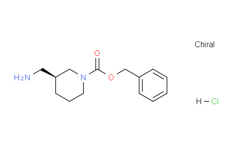 CAS No. 1217774-98-5, (S)-Benzyl 3-(aminomethyl)piperidine-1-carboxylate hydrochloride