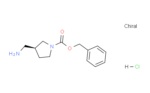 CAS No. 1217619-19-6, (S)-Benzyl 3-(aminomethyl)pyrrolidine-1-carboxylate hydrochloride