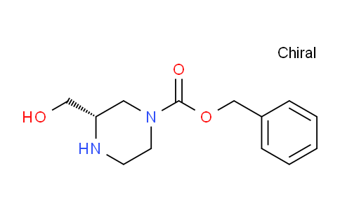 CAS No. 930837-02-8, (S)-Benzyl 3-(hydroxymethyl)piperazine-1-carboxylate