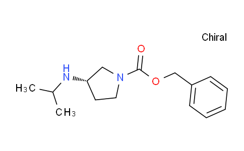 CAS No. 852484-55-0, (S)-Benzyl 3-(isopropylamino)pyrrolidine-1-carboxylate