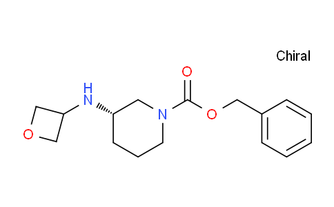 CAS No. 1349700-00-0, (S)-Benzyl 3-(oxetan-3-ylamino)piperidine-1-carboxylate