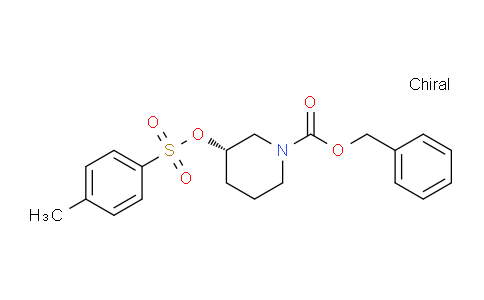 CAS No. 1354020-77-1, (S)-Benzyl 3-(tosyloxy)piperidine-1-carboxylate
