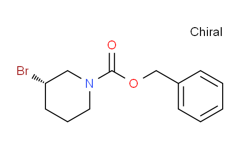 CAS No. 1354006-80-6, (S)-Benzyl 3-bromopiperidine-1-carboxylate