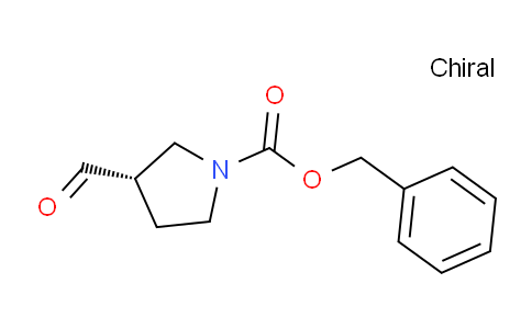 CAS No. 1212307-91-9, (S)-Benzyl 3-formylpyrrolidine-1-carboxylate