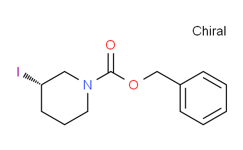 CAS No. 1354009-35-0, (S)-Benzyl 3-iodopiperidine-1-carboxylate