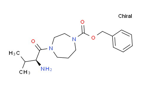 CAS No. 1354011-22-5, (S)-Benzyl 4-(2-amino-3-methylbutanoyl)-1,4-diazepane-1-carboxylate
