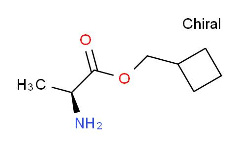 CAS No. 261909-76-6, (S)-Cyclobutylmethyl 2-aminopropanoate