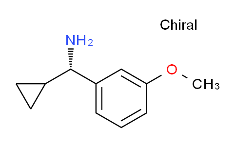 1213642-78-4 | (S)-Cyclopropyl(3-methoxyphenyl)methanamine