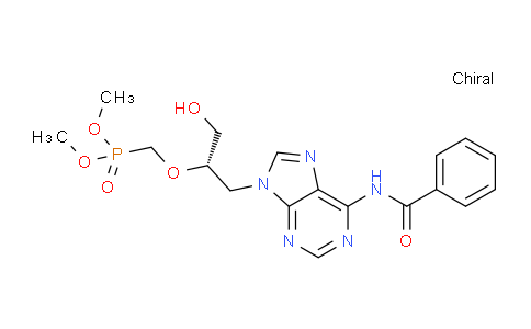 CAS No. 2044711-30-8, (S)-Dimethyl (((1-(6-benzamido-9H-purin-9-yl)-3-hydroxypropan-2-yl)oxy)methyl)phosphonate
