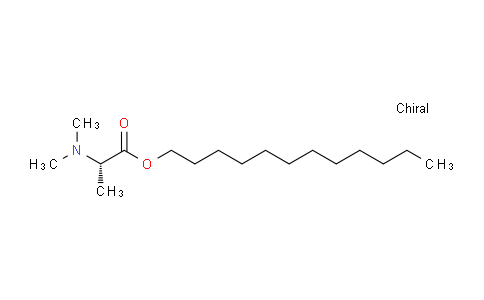 CAS No. 149196-89-4, (S)-Dodecyl 2-(dimethylamino)propanoate