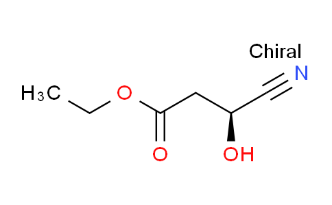 CAS No. 132839-91-9, (S)-Ethyl 3-cyano-3-hydroxypropanoate