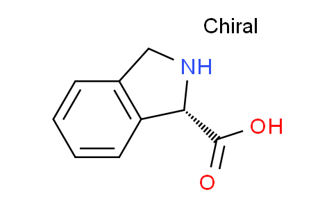 CAS No. 118312-39-3, (S)-Isoindoline-1-carboxylic acid